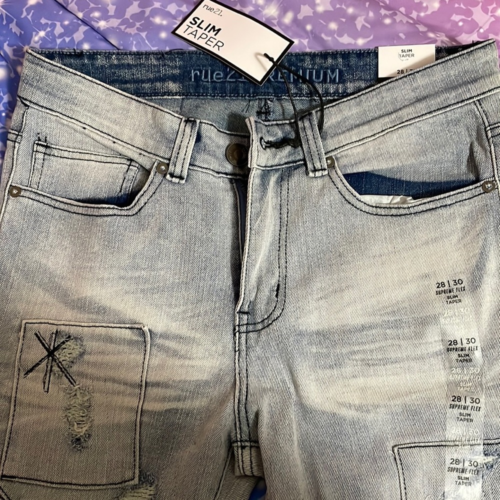 Rue 21 premium slim taper jeans